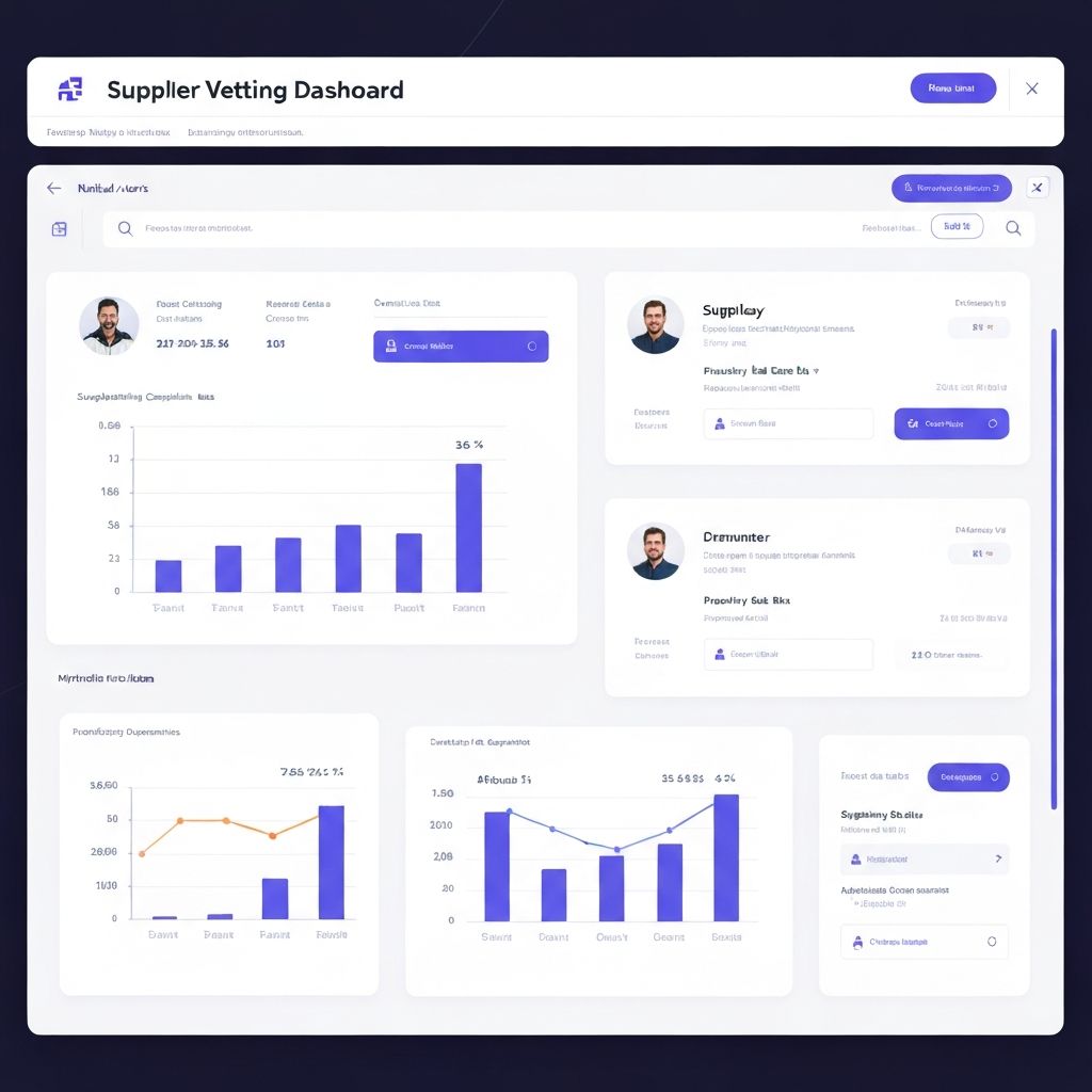 SupplierVet Dashboard
